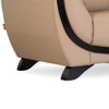 Davos 2 Seater Leatherette Sole in Mushroom Beige Colour