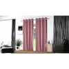 Texture Print Pack of 2 Pieces Room Darkning Window Curtains