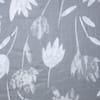 Charcoal Floral Cotton 400 Tc Flat Super King Size Bedsheet With 2 Pillow Covers