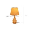 ELARE Table Lamp Bedside Antique LED Desk Lamps