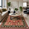 Presto Red Traditional Hand Tufted Wool Carpet 4X6 Feet