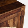 Sheesham Wood 4 Door Sideboard In Provincial Teak Finish
