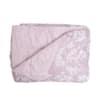 Pink Floral Comforter Quilted Reversible Cotton 350 Gsm Double Bed 240 X 220 Cms
