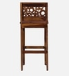 Lifty  Sheesham Wood Bar Table Set in Provincial Teak Finish With 2 Chairs