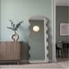 The Artment Rose Gold Meander Unbreakable Floor Mirror For Home (180 X 80 CM)