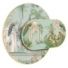 Mughal Royal Garden Framed Wall Painting for Living Room 56 x 82 cm