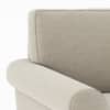 Oxford 1 Seater Fabric Sofa In Oyster Beige Colour