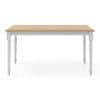 Roca Engineered Wood 6 Seater Dining Table In Two Tone Finish
