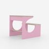 Montessori Toddler Activity Table & Chair in Pink