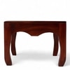Lyon Sheesham Wood Contemporary Square Coffee Table In Honey Finish