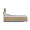 Dream House Engineered Wood Bed in Oak Colour
