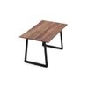 Aquila Live Edge 6 Seater Dining Table With Set Of 6 Vivien Chairs
