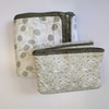 Meera White & Green Floral Cotton Dohar Set Of 2 Reversible Single Bed 350 Tc Size 240 X 160 Cms
