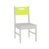 Lavista Solid Wood Kids Chair in Lime Yellow Colour