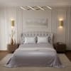 Stoa Paris Satin Bedsheet King Size Bed heet King Design Combo 5