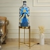 Angel Girl Foldable Metal Electric Floor Lamp in White Colour