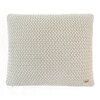 Anna Pale Whisper Knitted Cushion Cover  16X16 Inches