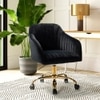 Louise Task Chair - Black