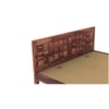 Brilliant Sheesham Wood Queen  Size Bed Non Storage Bed Provincial Teak  Finish (60 x 78 inches)