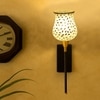 Devansh Metal Electric Wall Light in Black Colour with Multi Shade Count of 1 Light
