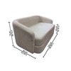 Elegantensemble Wood 2 Seater With Upholstery Non Storage Sofa In Grey Colour