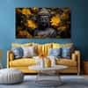 The Castle Decor Lord Buddha Meditation Wall Painting Wooden Framed 27x48 Inch (Style 2)