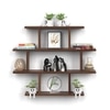 Senara Engineered Wood Bookshelf in Brown Colour