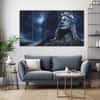 The Castle Decor Lord Shiva Moon Wall Art Set of 5 27x48 Inch