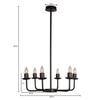 Swooparm Chandelier By Shoppeefry