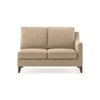 Abbey Sectional Sofa (Colour : Sandshell Beige, Cushion : Soft, Seater : Left Aligned 2 Seater + Left Aligned Chaise)