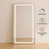 The Artment Gold Halo Square Unbreakable Floor Mirror For Home (160 X 50 CM)