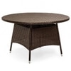 Carry Bird Wicker Patio Furniture Chair-Din Dining Chairs In Grey Colour