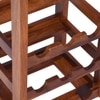 Lager Solid Wood Bar Rack With One Drawer