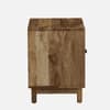 Desso Mango Wood Hand Painted Multicolour 2 Door Small Cabinet In Natural Finish