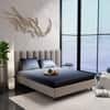 Stoa Paris 300TC UltrSatin King Bedsheet Set Satin King Black Grey