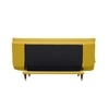 Della 3 Seater Sofa Cum Bed In Yellow Colour