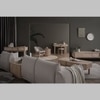 Scandinavian Ludlow TV Cabinet Natural Wood Finish