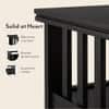 Rhodes 3 Door Solid Wood Sideboard in Mango Mahogany Finish