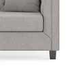 Windsor Essential 3 Seater Fabric Sofa in Vapour Grey Colour