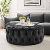 Kolden Ottoman Color in Black