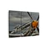 Truss Pcs Grey Black Mustang Fighter Airplane Printed Canvas Wall Prints Set of 3 Multicolor Matte