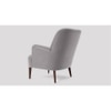 London Accent chair Velvet in Grey Color