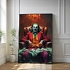 The Castle Decor Dark Villain Portrait Wall Art Framed Painting 20x30 Inch