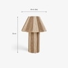 Kenji Handcrafted  Table Lamp Conical