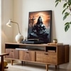 The Castle Decor Lord Shiva Wall Painting Framed Artwork 20x30 Inch Style 1