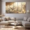 The Castle Decor Birds Wall Painting Wooden Framed 27x48 Inch (Style 3)
