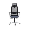 Feather Ergonomic Office Chair Black in Grey Colour