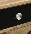 Tarquin Solid Wood Bedside Table in Natural Finish