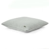 Mini Moss Knit Vanilla Grey Melange Cushion Cover 16X16 Inches
