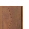 Koro Solid Wood Bedside Table In Amber Walnut Finish